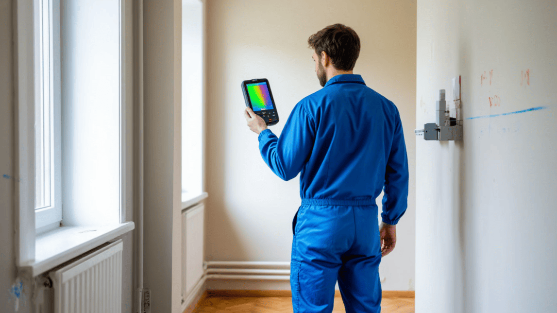 Поиск скрытой протечки воды в Минске