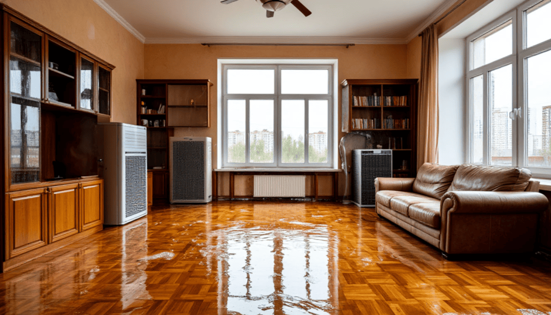 Просушка стен в квартире в Минске